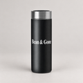 400ml Double-Wall Stainless Steel Water Bottle — warm grey background