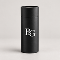 Bean & Gone Otis Vacuum Insulated Travel Mug — Black 300ml — B&G design mockup